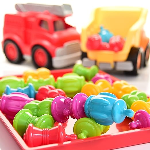 Preschooler Pop Beads and Build Set