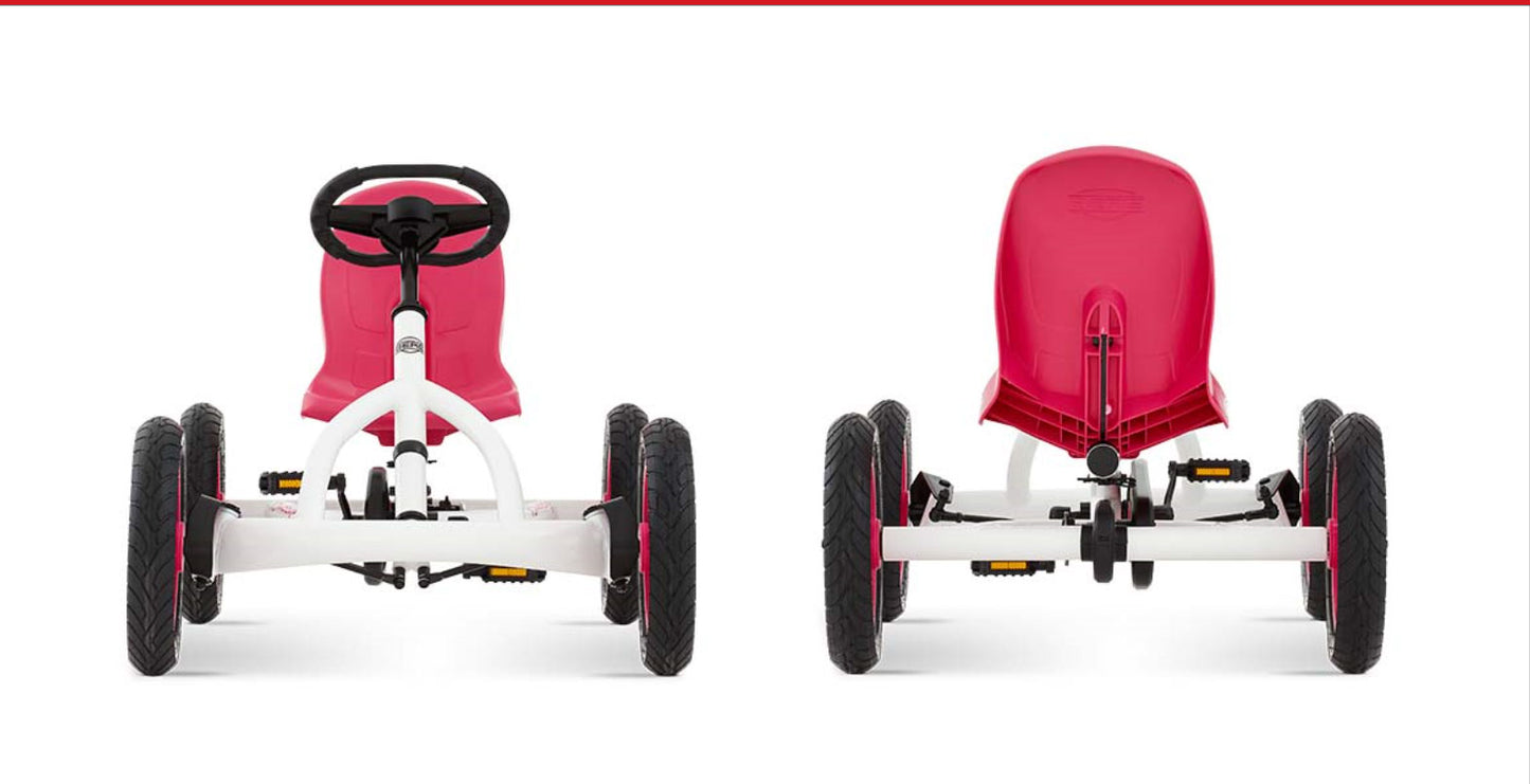 Berg Toys Buddy White Kids Pedal Go Kart