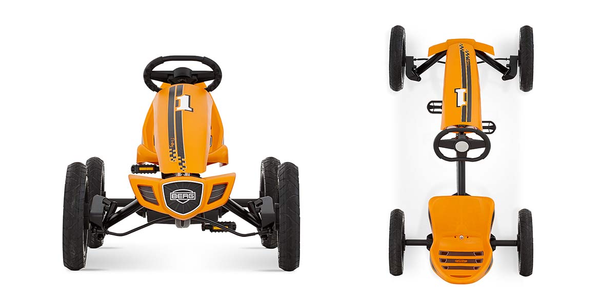 Berg Rally Orange pedal Go Kart