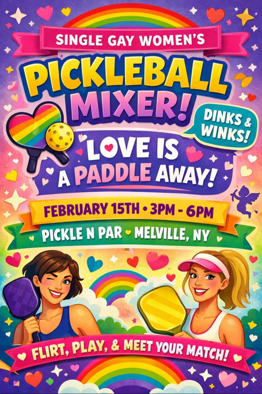Singles Gay Pickleball Event!