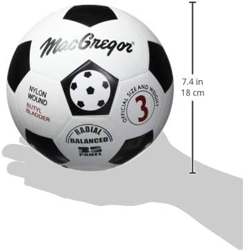 MACGREGOR® RUBBER SOCCER BALL Size 3