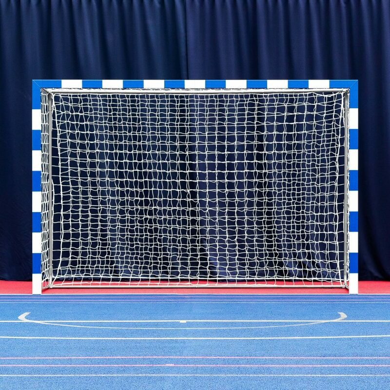 PAIR OF 10 X 6.5 FORZA ALU80 FUTSAL GOALS (FOLDAWAY) - Pair