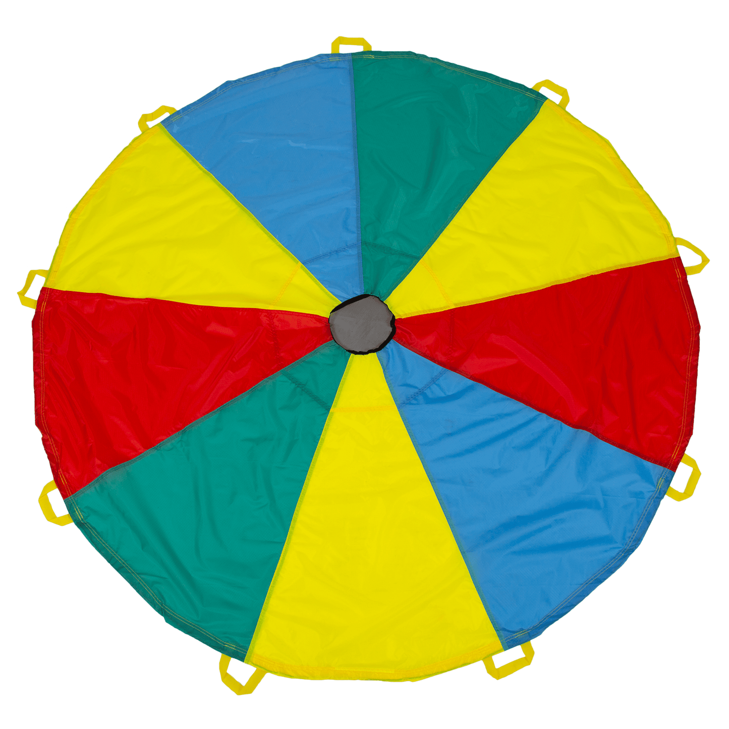 Primary Parachute 12ft - Multi Color with Handles