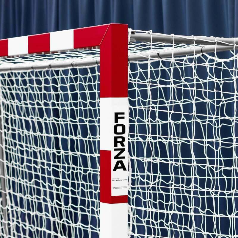 PAIR OF 10 X 6.5 FORZA ALU80 FUTSAL GOALS (FOLDAWAY) - Pair