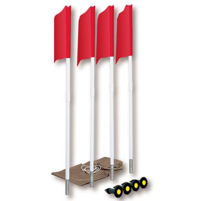 SPRING LOADED SOCCER CORNER FLAGS