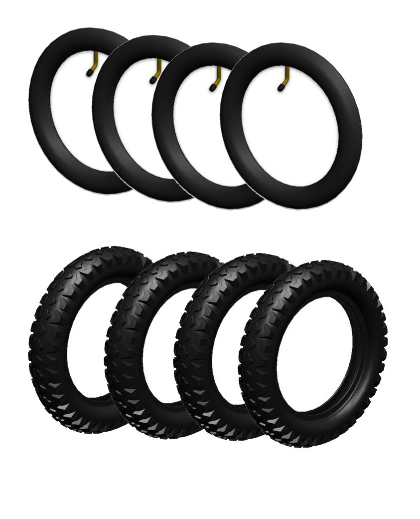 Berg Replacement Tires and Inner Tubes - Complete set of 4